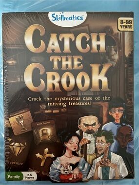Catch The Crook Board Game - New Sealed